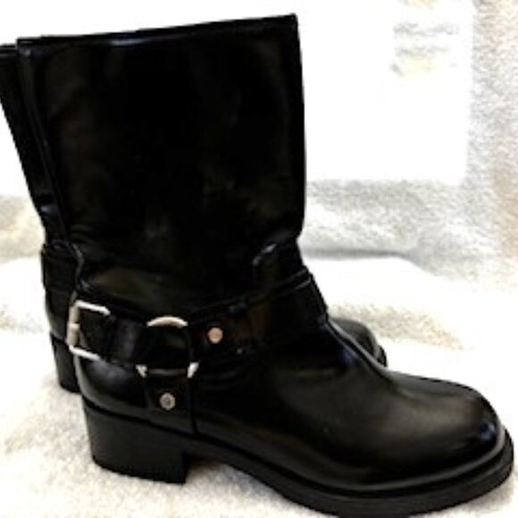 Dolce Vita "Armonda" black moto harness boot NWOT Size 8 - Picture 1 of 8